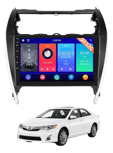 Estereo Android Toyota Camry 2012 Android Auto & Carplay Jbl