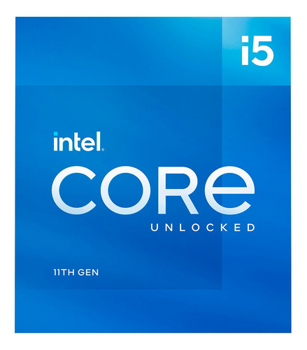 Imagen 6 de 8 de Procesador gamer Intel Core i5-11600K BX8070811600K de 6 núcleos y 4.9GHz de frecuencia con gráfica integrada