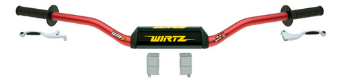 Pack Manubrio Wr5 Wirtz® 28mm Elevadores Palancas Yamaha Xtz 250