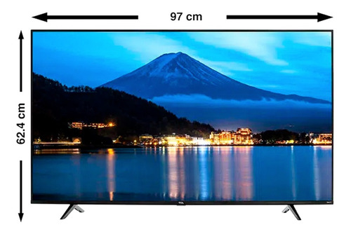 Imagen 5 de 7 de Smart Tv Tcl 43 Pulgadas Pantalla 4k Uhd Hdr Roku Tv