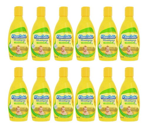 Caja De Shampoo Manzanilla Y Aloe Kleenbebé 12pzas