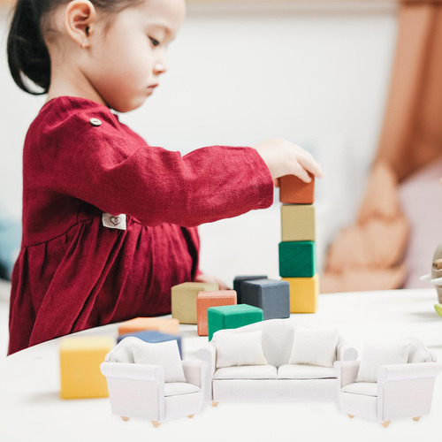 1 Juego De Muebles En Miniatura, Accesorios A Escala 1/12, M