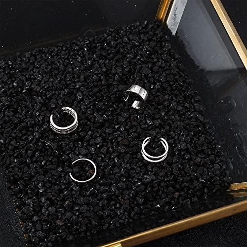 Jstyle 4 Piezas De Plata De Ley 925 Ear Cuff Simple Criss Cr