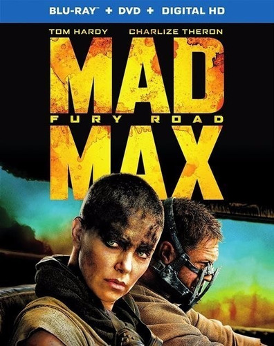 Blu Ray Mad Max Fury Road Dvd Original Hardy Miller