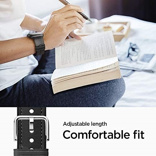 Imagen 3 de 6 de Malla Spigen Retro Fit Apple Watch 40-6/se/5/4 38-3/2/1 Blac