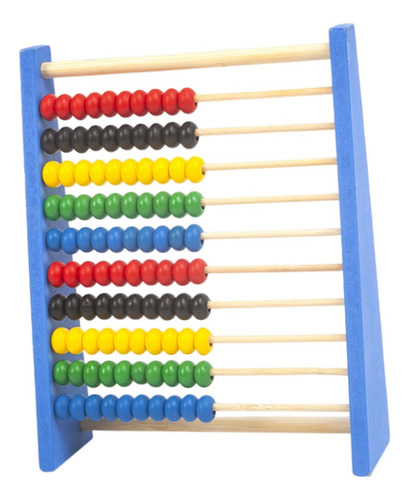 Brinquedo Educacional De Moldura De Contagem L Azul