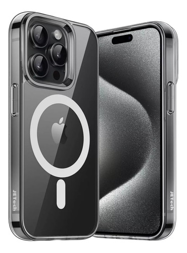 Funda Magnética Para Tel iPhone 15 Pro Plus Case