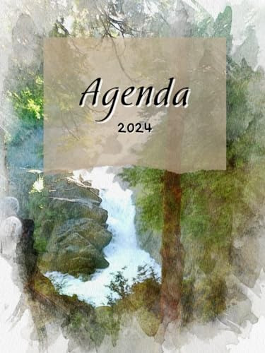 Agenda 2024 Con Registro De Teléfonos Útiles, Planificador M