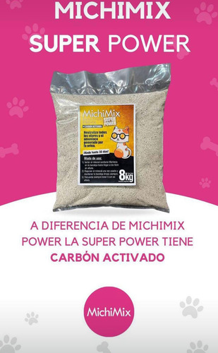 Piedras Sanitarias Michimix Súper Power X 24kg