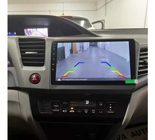 Stereo Android 13 Pantalla 9 Civic 2012-2015 4+64 Carplay Original
