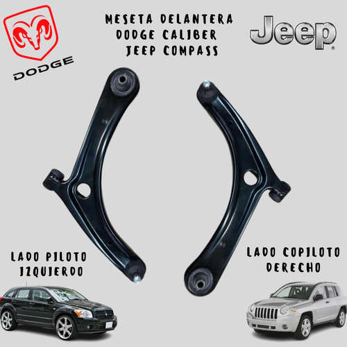 Meseta Dodge Caliber Jeep Compass Delantera Inferior 