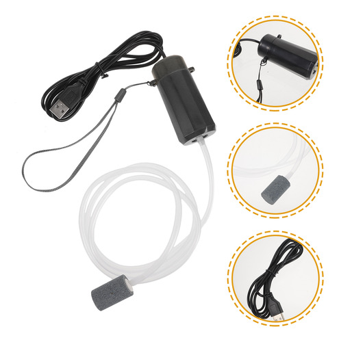 Bomba De Aire Portátil Para Piscina Bomba De Oxígeno Usb