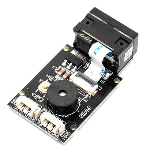 Sensor Escáner Lector De Códigos De Barras Y Qr Gm65 Color Negro Tipo de conector del cable USB