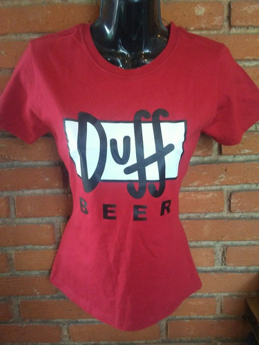 Duff Beer Playera. Talla M.