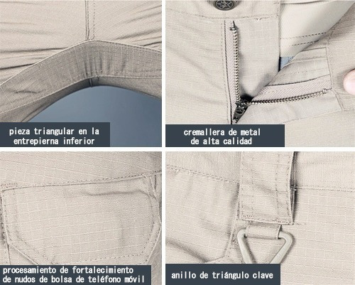 Imagen 4 de 9 de Pantalones Tácticos Militares Impermeables, Ix7, Ix9