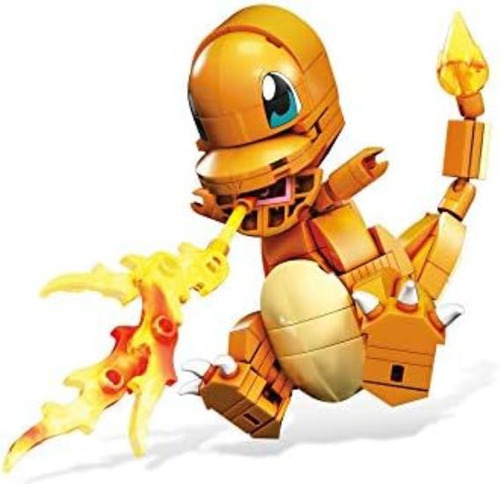 Mega Pokémon Build & Show Charmander Juego De Construcción D