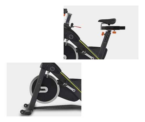 Imagen 4 de 7 de Bici Profesional Spinning Tour Movement R Inercial 19kg Enx3