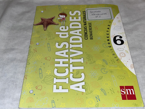 Fichas De Actividades Ciencias Naturales 6 - Ediciones Sm (Usado)