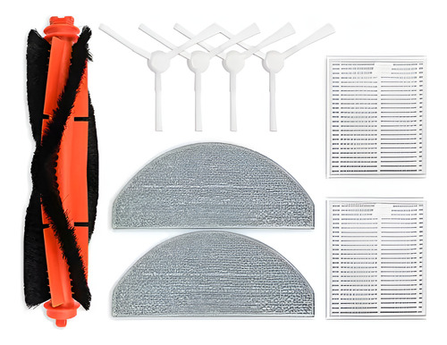 Kit De Acessórios Aspirador De Pó Robô Xiaomi S20 E10 E B112