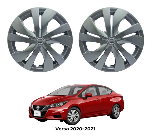 Tapa Polvera 2pz Versa 2020-2021 Nissan