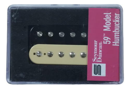Seymour Duncan 59 Zebra Sh 1b Bridge 4 Conductores Humbucker