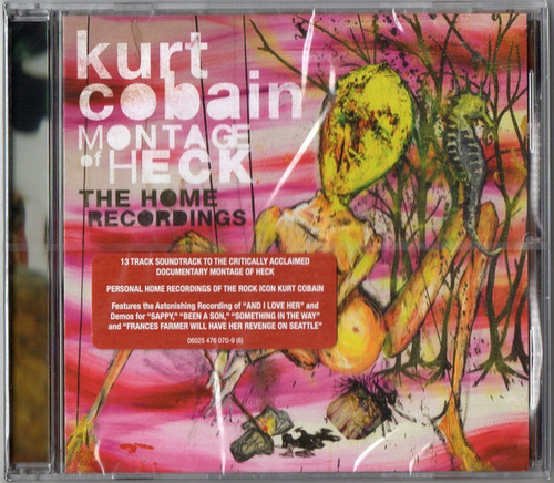 Cd Montage Of Heck: The Home Recordings (kurt Cobain) Estándar