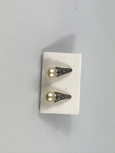 Brincos Lady Di Com Marcassita Prata 925 Cx Presente