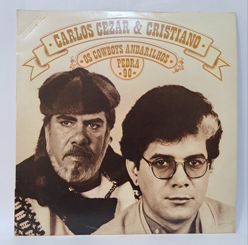 Carlos Cezar E Cristiano 6 Discos Vinil Lp Coleção Sertanejo