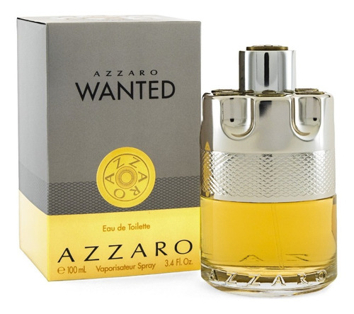 Imagen 1 de 1 de Perfume Azzaro Wanted Caballero 100 Ml Eau De Toilette