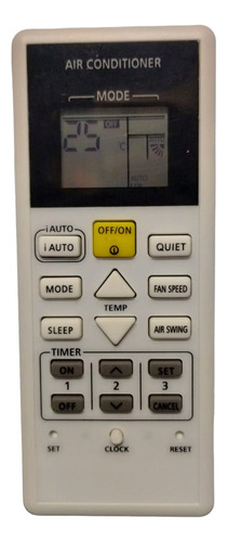 Control Remoto Minisplit Panasonic Inverter Mod Cs-ys12ukv-6