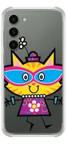 Comprar Capinha Compativel Modelos Galaxy Gatinha Fashion 1088