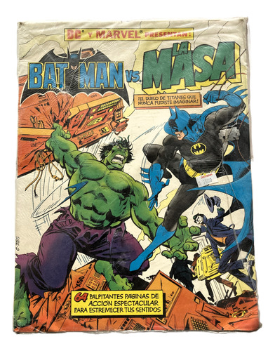 Comic Dc / Marvel: Batman Vs La Masa (hulk). Editorial Zinco