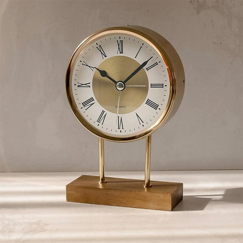 Inserto De Reloj Redondo Con Números, Mini Reloj Oro.