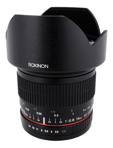 Lente Angulo Ultra Ancho 10 Mm F2.8 Ed Ncs Cs Tipo Ef