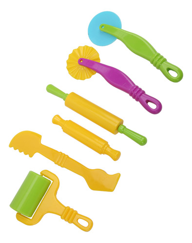 Juego De Herramientas De Arcilla Para Bricolaje, 6 Unidades,