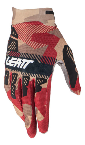 Guante Moto Leatt X-flow 2.5 Color Ruby Talle S