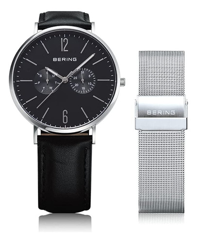 Bering Men Analog Quartz Classic Collection Watch With