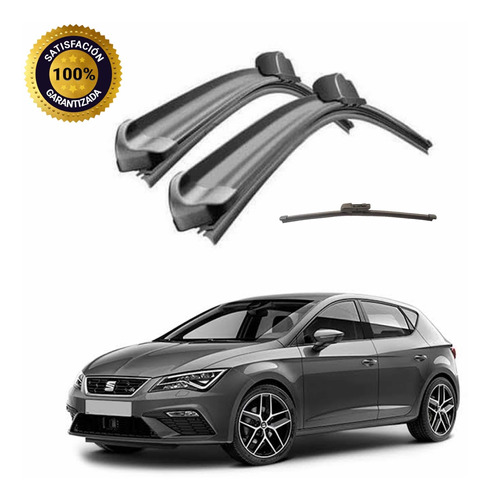 Plumas Limpiaparabrisas Seat Leon 2014 Al 2020 Set