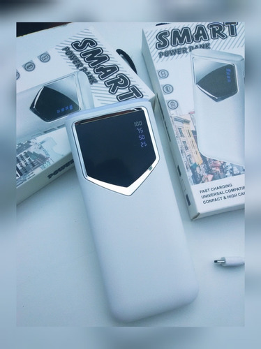 Cargador Portatil Power Bank Smart 2 Usb 10.000 Mah