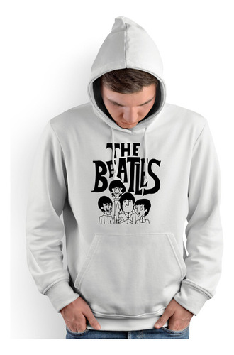 Polera Cap The Beatles Old Text (d0433 Boleto.store)