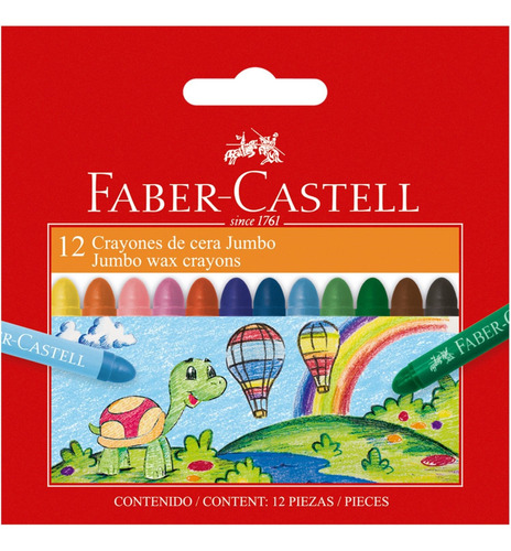 Crayon Faber Castell Jumbo X 12