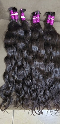 Imagem 2 de 2 de Mega Hair Humano 75cm 200 Gr Ondulado Por Tempo Limitado