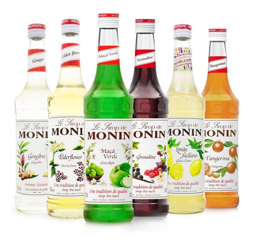 Xaropes Monin - Todos Sabores - 700ml - Original