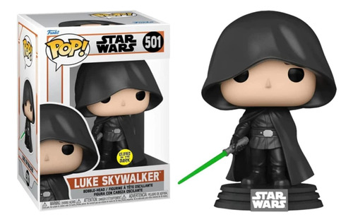 Funko Pop! Star Wars Luke Skywalker (hooded) Glow Exclusive 
