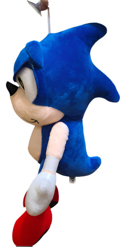 Peluche Muñeco Sonic Azul 34 Cm Super Suave