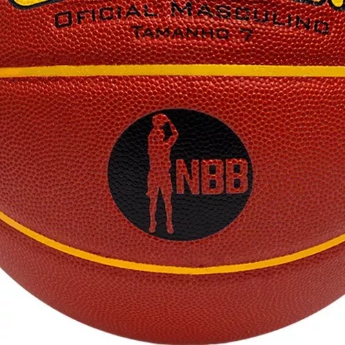 Bola Basquete Penalty Pró 7.8 Mais Inflador E Calibrador