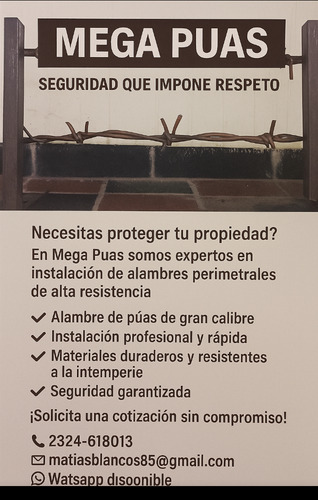 Servicios De Alambrado Perimetral
