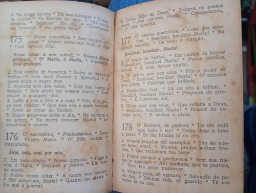 Texto Do Manual De Cânticos Sacros Cecília (Usado)