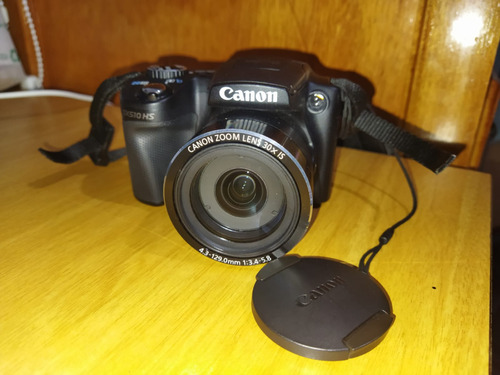  Canon Powershot Sx510 Hs Compacta Color  Negro