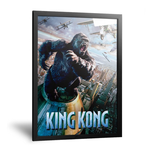 Cuadros King Kong Afiches Vintage De Cine Peliculas 35x50cm